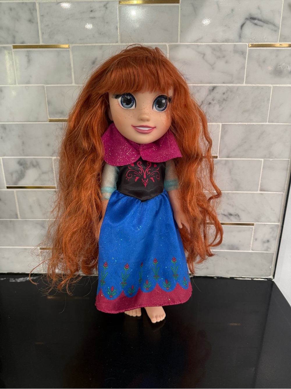 Disney Frozen Anna Fashion Doll Girls Kids Toy